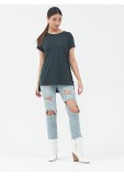 Nail It Tee Pirate Black